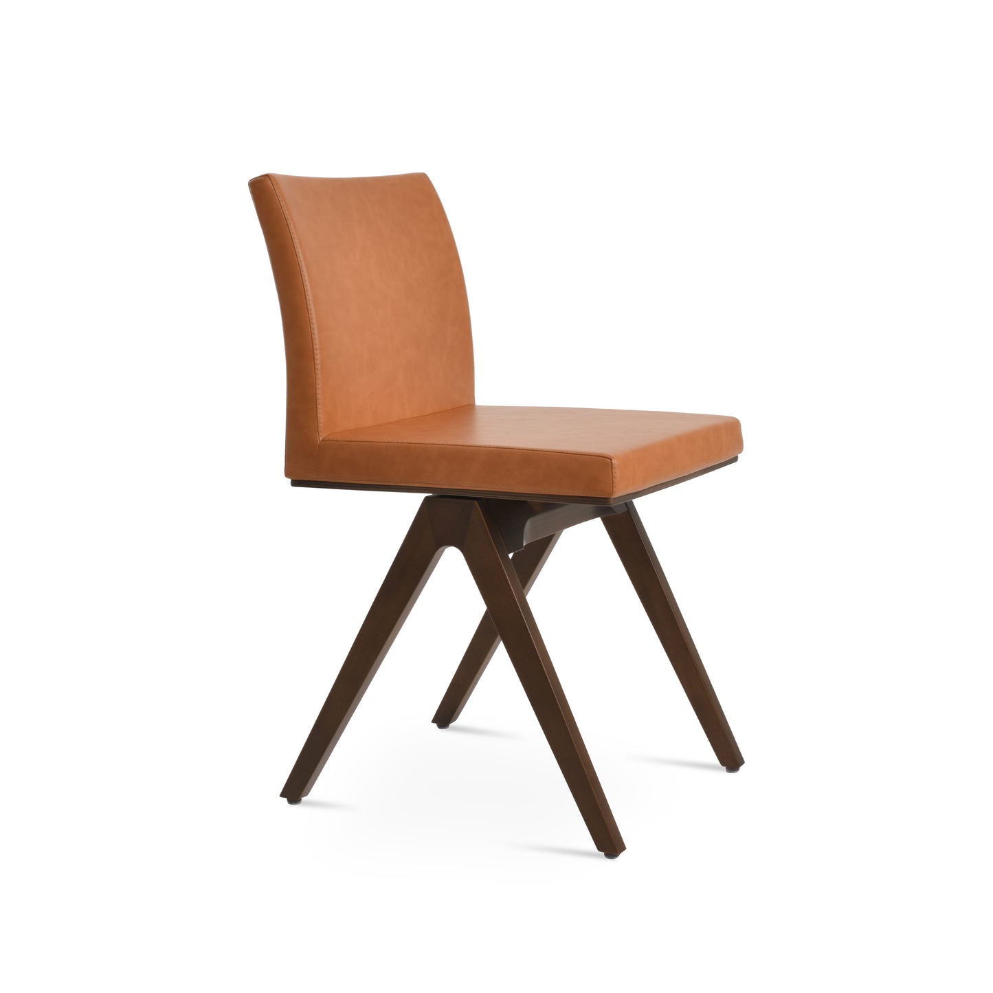 Aria Fino Chair: Premium Comfort and Style - Caramel