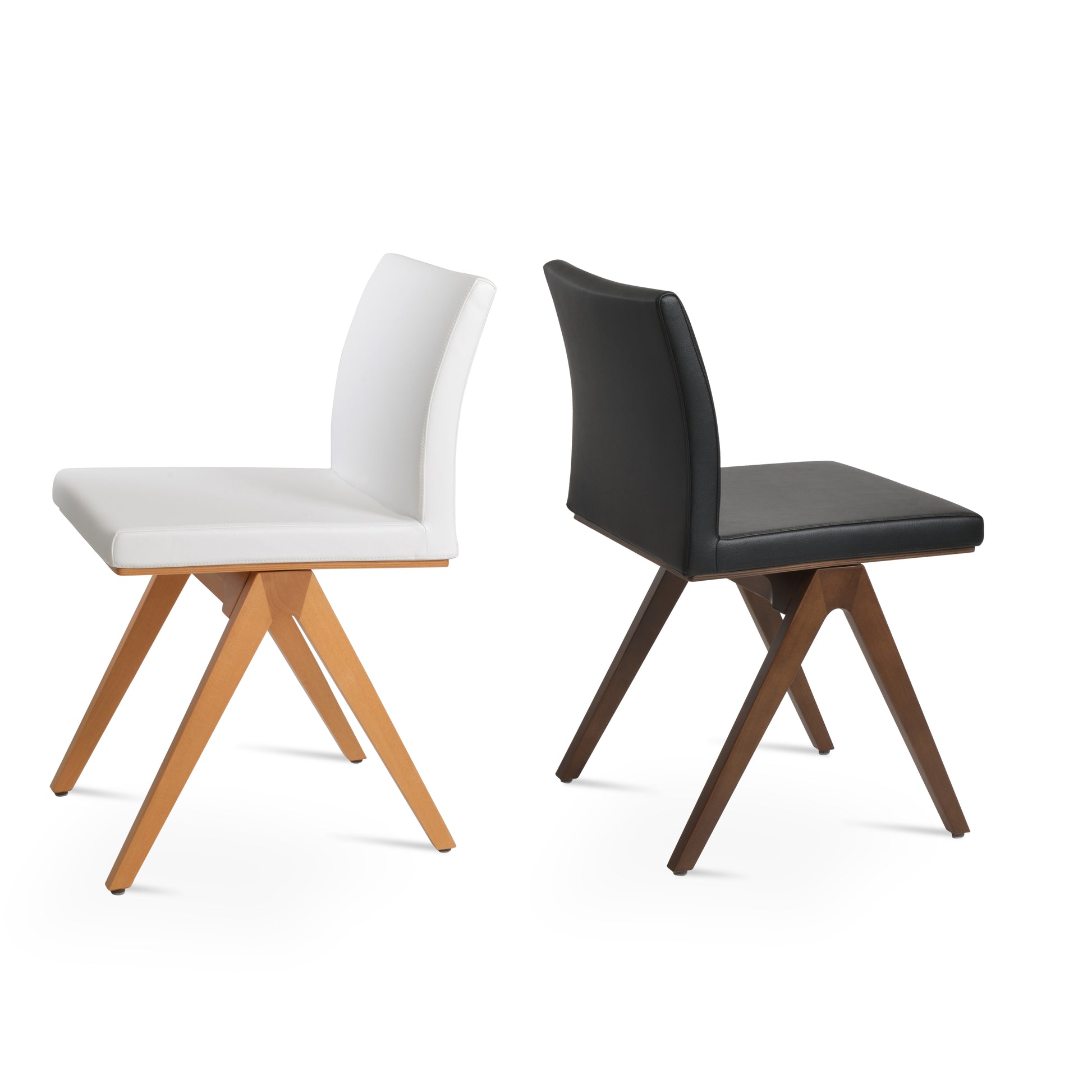 Aria Fino Chair - Elegant Modern Furniture | Black and White PPM