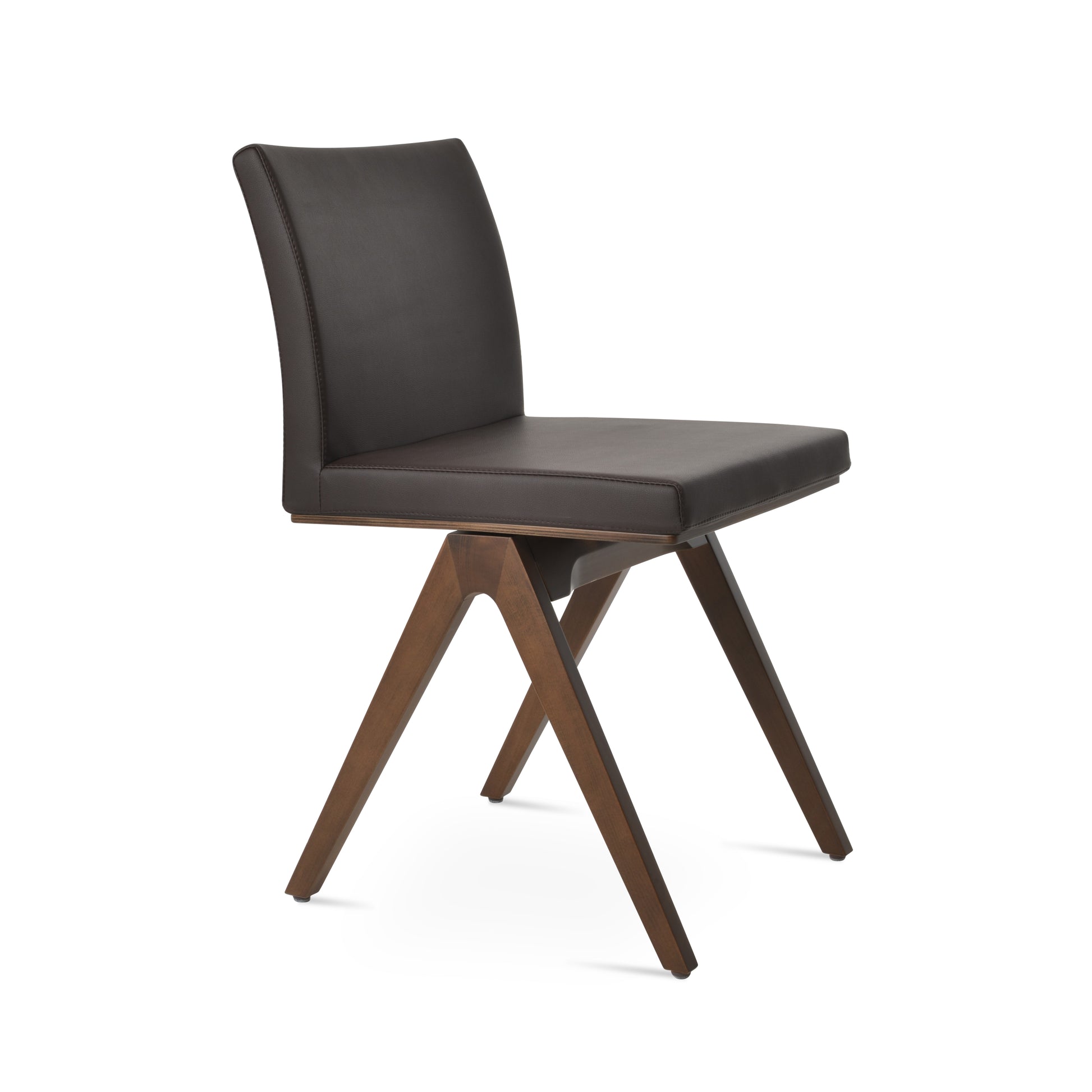 Modern Aria Fino Chair - Sleek Design | Brown PPM