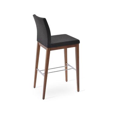 Aria Wood Stools Fabric by SohoConcept - New