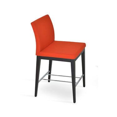 Aria Wood Stools Fabric by SohoConcept - New