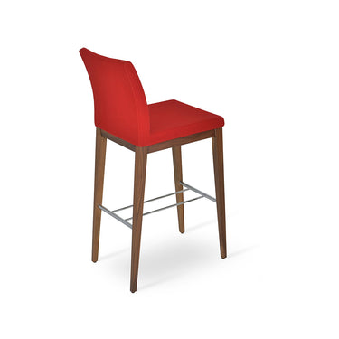 Aria Wood Stools Fabric by SohoConcept - New