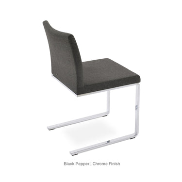 Aria Flat Chair Fabric by SohoConcept - New
