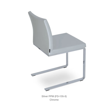 Aria Flat Chair Leather by SohoConcept - New