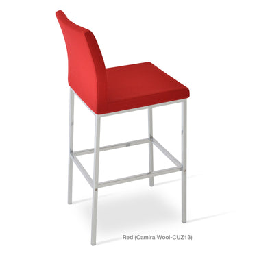 Aria Metal Stools Fabric by SohoConcept - New
