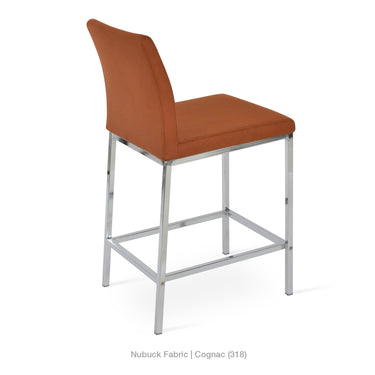 Aria Metal Stools Fabric by SohoConcept - New