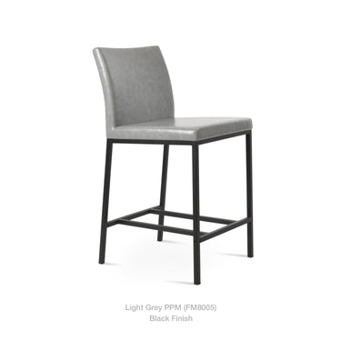 Aria Metal Stools Leather by SohoConcept - New