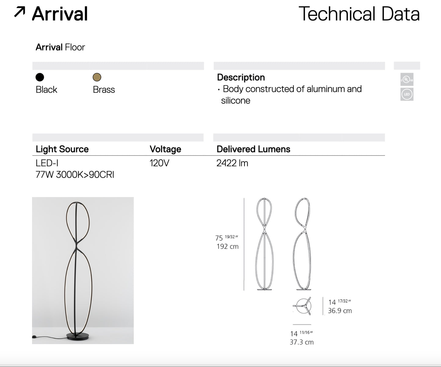 Arrival Floor | Artemide Modern Floor Lamp 6