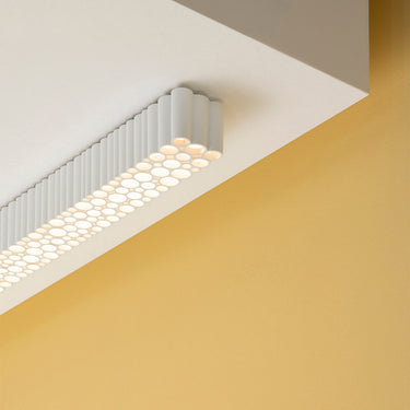 Artemide Calipso 120 Linear LED ceiling light, perfect for residential living rooms and office lighting