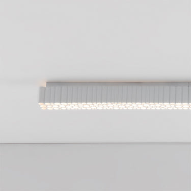Modern Calipso 120 Linear Ceiling Light by Neil Poulton for upscale homes and workspaces