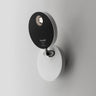 Italian-designed Artemide Demetra dimmable LED wall light for home offices and living spaces
