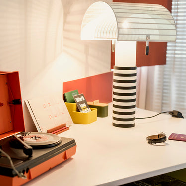 Shogun Table Lamp styled in a modern interior, view 6