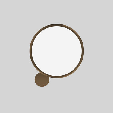 Artemide Discovery Wall Light in Modern Living Room, Bronze