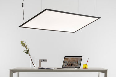 Artemide Discovery Space - Detail of Diffuser, Office Modern Lighting