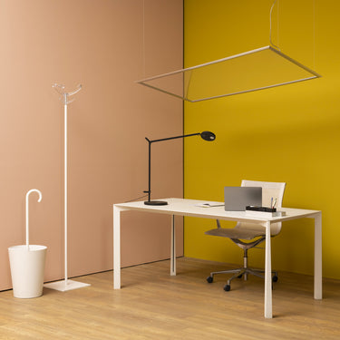 Modern LED pendant panel, Discovery Space by Artemide, 30"W x 58"H, designed by Ernesto Gismondi