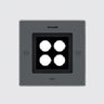 Ego 150 Drive-over Outdoor Squaren Recessed Light  1
