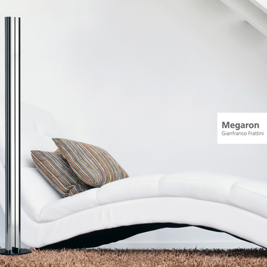 Artemide Megaron Floor Lamp with 2700K LED Light - Living Room