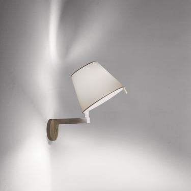 Melampo Mini Wall Sconce by Artemide for bedroom reading lighting