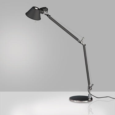 Tolomeo Classic adjustable LED desk lamp, designed in Italy by De Lucchi and Fassina.