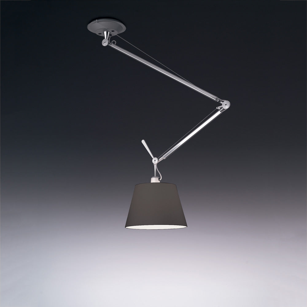 Tolomeo Off Center Suspension - Black Shade | Artemide 2