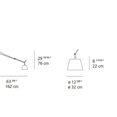 Tolomeo Adjustable Pendant Light by Giancarlo Fassina for sophisticated dining areas and professional offices