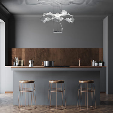 Chlorophilia Pendant Light styled in a modern interior, view 1
