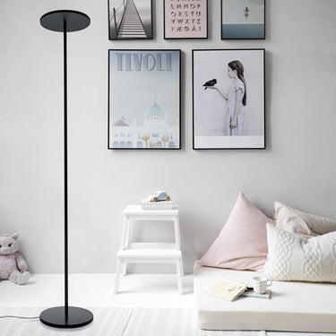 Athena Floor Lamp styled in a modern interior, view 3