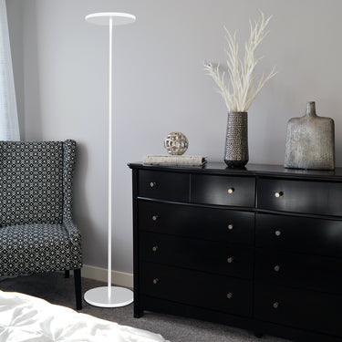 Athena Floor Lamp styled in a modern interior, view 2