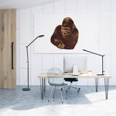 Demetra Floor Lamp styled in a modern interior, view 1