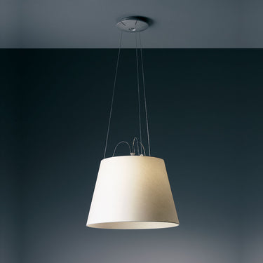 Tolomeo Mega Pendant Light styled in a modern interior, view 1