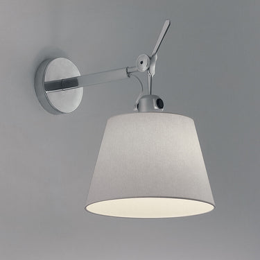 Tolomeo Wall Light with Shade styled in a modern interior, view 1