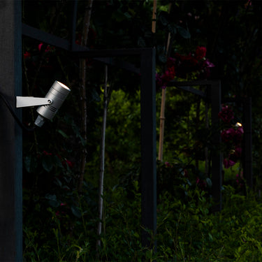 MiniSpot Outdoor Wall & Path Light styled in a modern interior, view 4