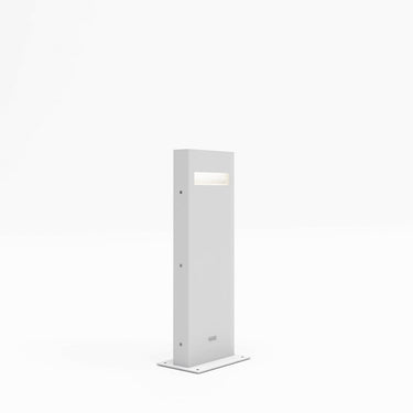 Nuda Outdoor Bollard Light styled in a modern interior, view 2