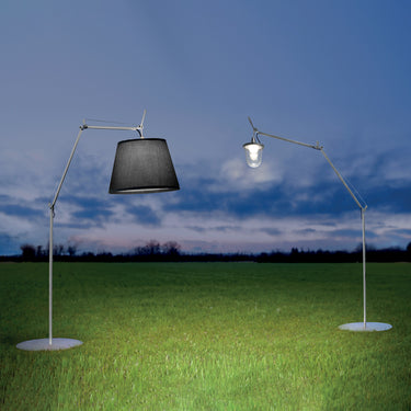 Tolomeo Mega Outdoor Floor Light styled in a modern interior, view 5