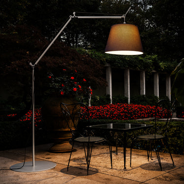 Tolomeo Mega Outdoor Floor Light styled in a modern interior, view 2