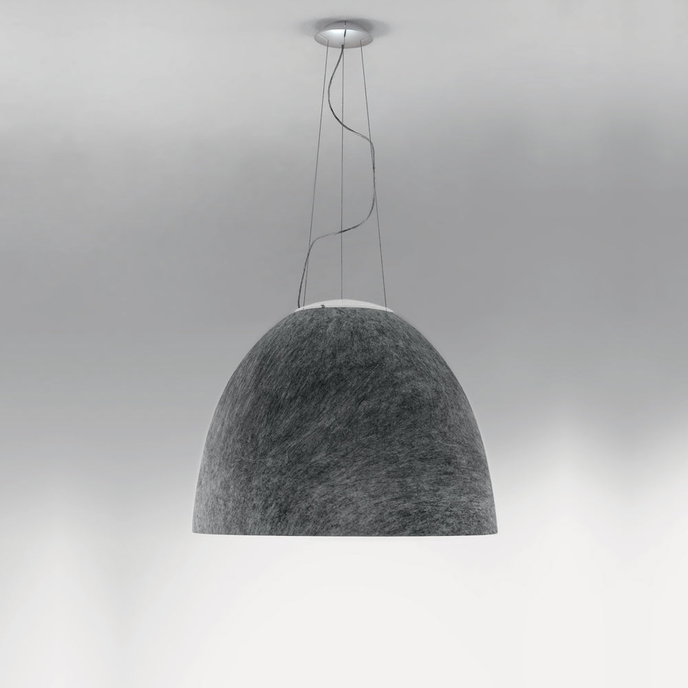 Nur 1618 Acoustic Pendant Light | Artemide - Dark Grey