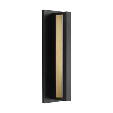 IP65 Rated LED Wall Lamp, 15 inch - Black Anton by Visual Comfort