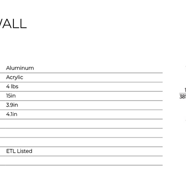 Visual Comfort Anton Black LED Wall Lamp for Outdoor Use - 15" Height