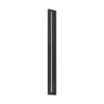 Aspen 48" Black Outdoor Wall Sconce | Contemporary LED Light