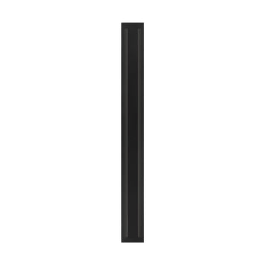 Visual Comfort Aspen 48" outdoor wall sconce, black finish, architectural lighting.
