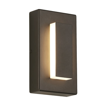 Stylish Aspen 8" Outdoor Wall Sconce, Enhance Curb Appeal