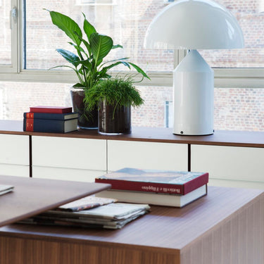 Atollo Metal Table Lamp by Oluce