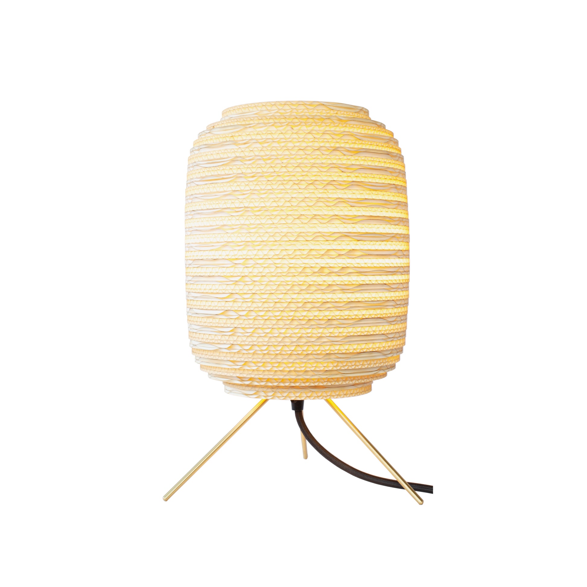 Handcrafted Ausi Table Lamp: Sustainable Decor Choice