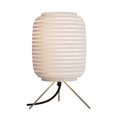 Recycled Cardboard Lamp: Ausi Table Lamp by Graypants