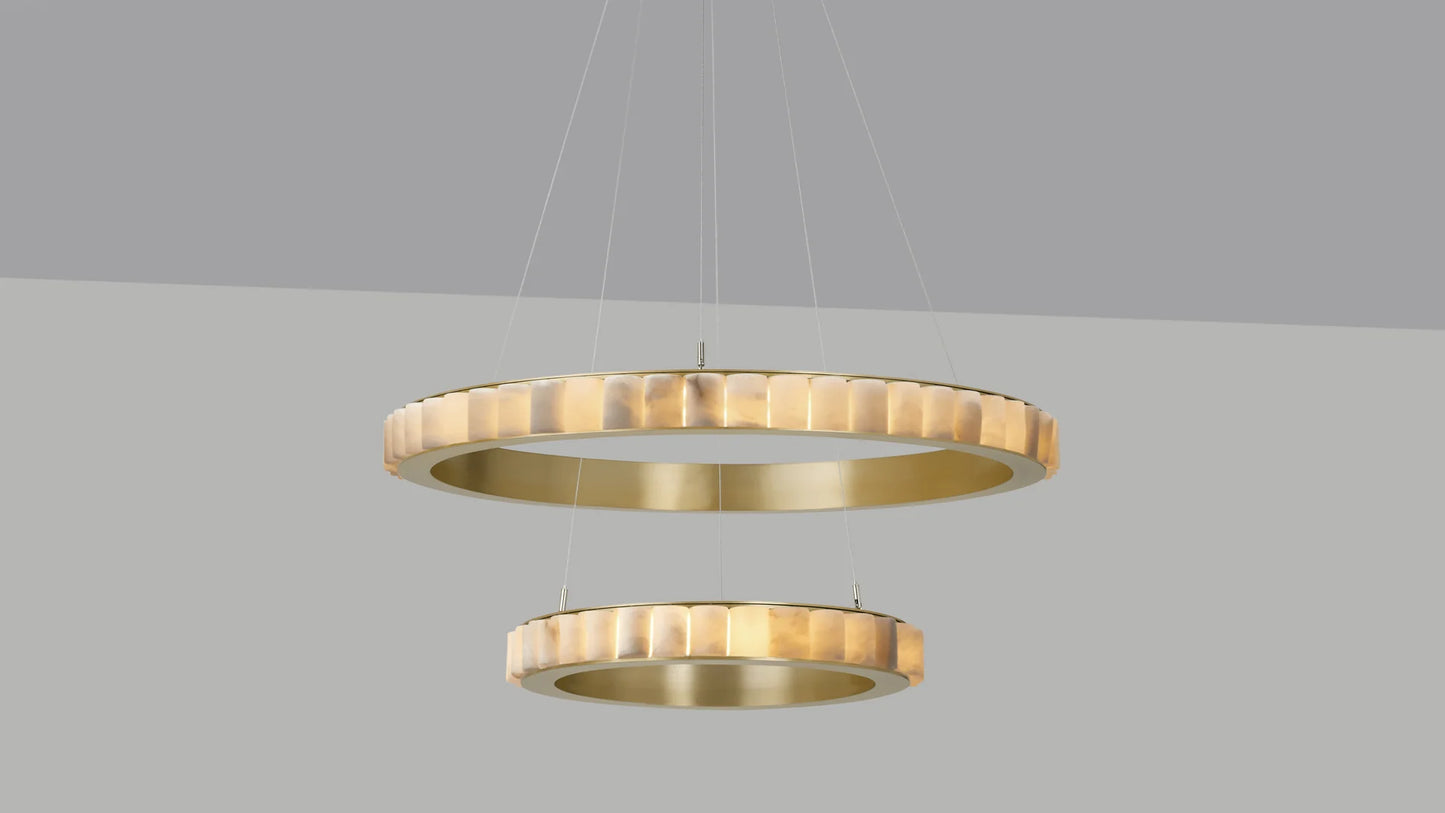 Avalon Halo Chandelier by CTO Lighting