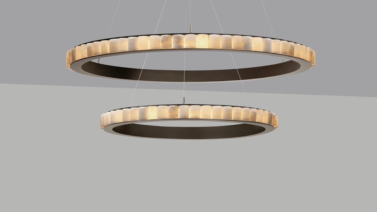 Avalon Halo X-Large Chandelier by CTO Lighting