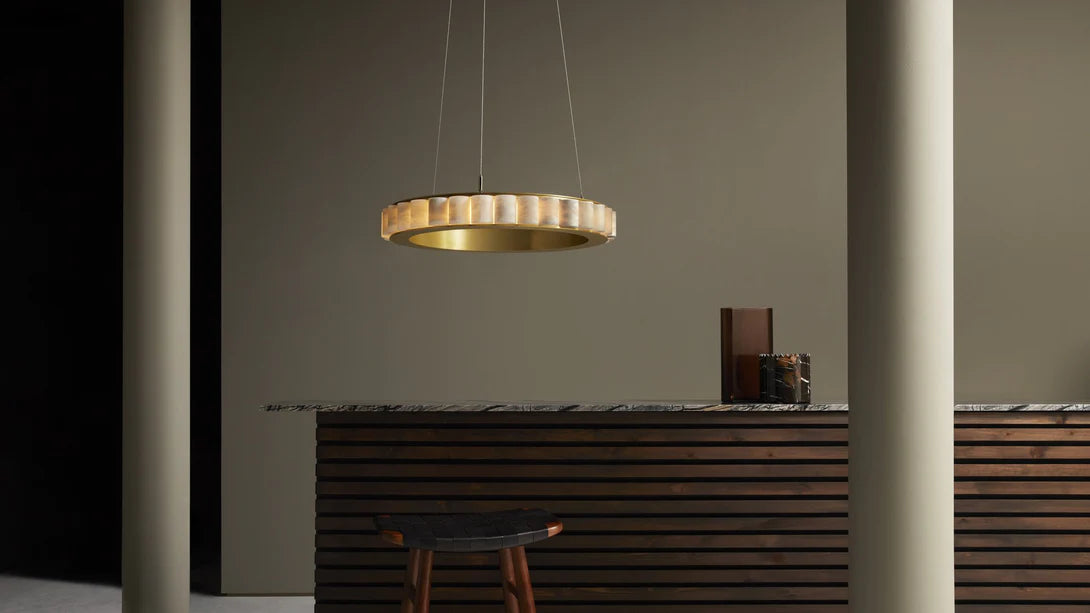 Avalon Medium Chandelier by CTO Lighting