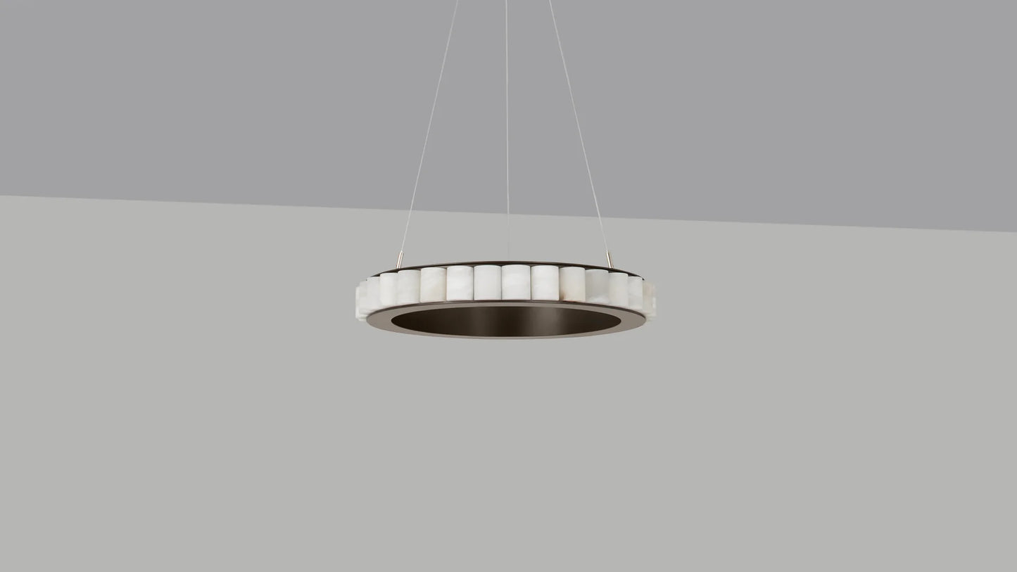 Avalon Medium Chandelier by CTO Lighting