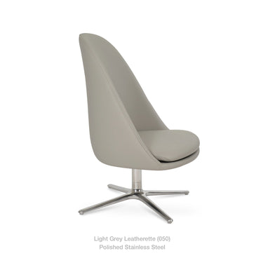 Avanos Lounge Oval Swivel by SohoConcept - New