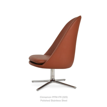 Avanos Lounge Oval Swivel by SohoConcept - New